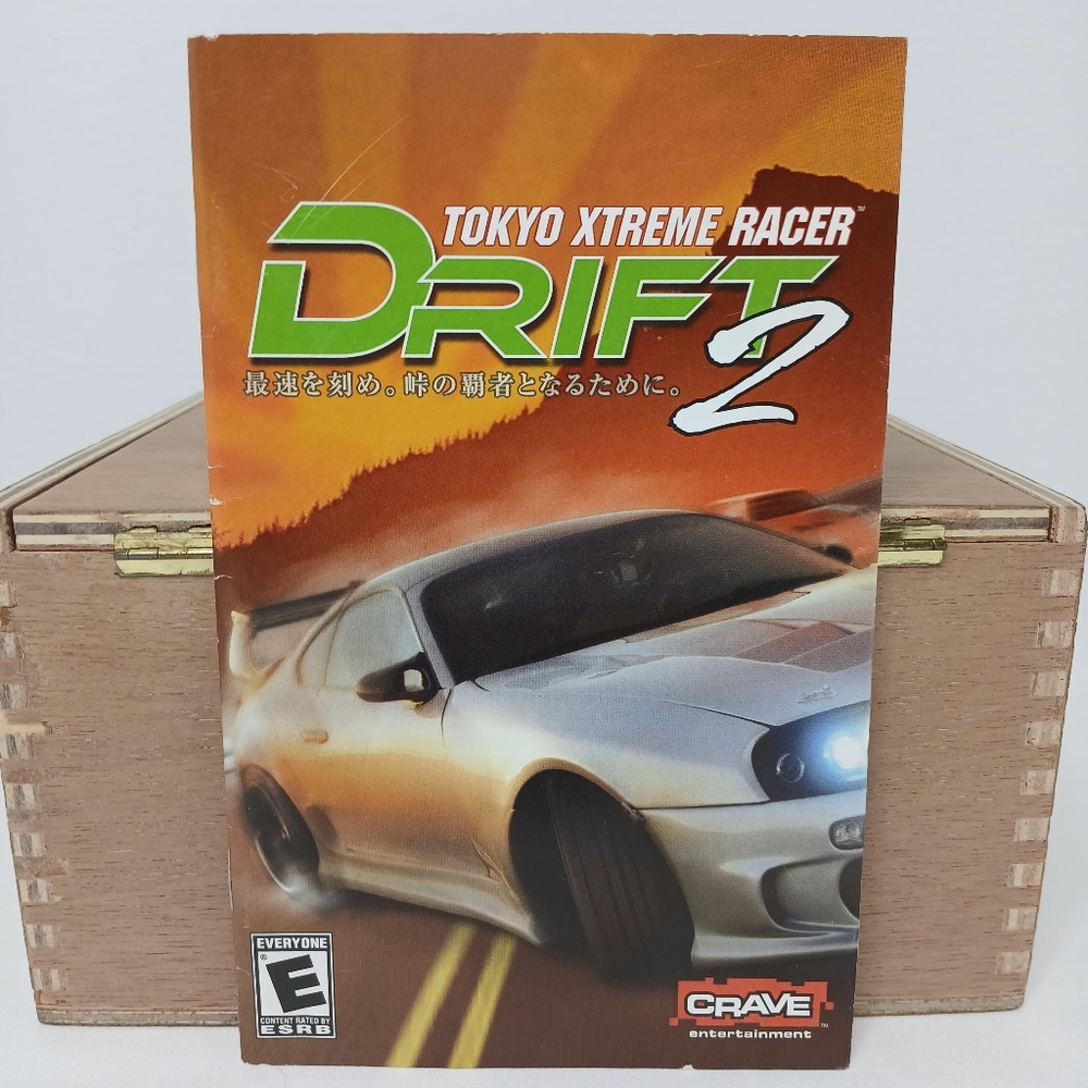 Sony Playstation 2 Tokyo Xtreme Racer Drift 2 MANUAL ONLY PS2
